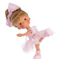 Llorens 52614 Miss Minis Ballet bábika s celovinylovým telom 26 cm 4
