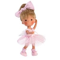 Llorens 52614 Miss Minis Ballet bábika s celovinylovým telom 26 cm