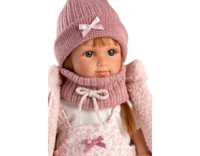 Llorens Nicole realistická Bábika s měkkým látkovým tělem 35 cm