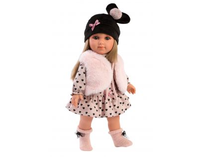 Llorens 53540 Elena realistická bábika s mäkkým látkovým telom 35 cm