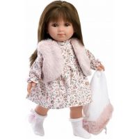 Llorens 53546 Sara realistická bábika s mäkkým látkovým telom 35 cm 2