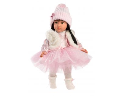 Llorens 54043 Greta realistická bábika s mäkkým látkovým telom 40 cm