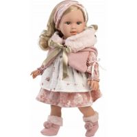 Llorens 54044 Lucia realistická bábika s mäkkým látkovým telom 40 cm 2