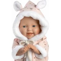 Llorens 63302 Little baby realistická bábika bábätko s mäkkým látkovým telom 32 cm 3