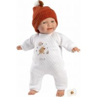 Llorens 63303 Little baby realistická bábika bábätko s mäkkým látkovým telom 32 cm