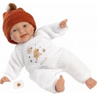Llorens 63303 Little baby realistická bábika bábätko s mäkkým látkovým telom 32 cm 2