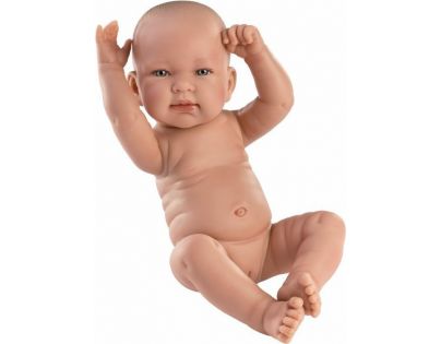 Llorens New born dievčatko realistická bábika bábätko s celovinylovým telom 40 cm