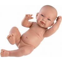 Llorens New born dievčatko realistická bábika bábätko s celovinylovým telom 40 cm 2