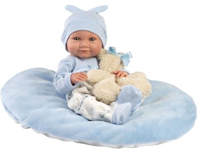 Llorens 73807 Realistická bábika bábätko s celovinylovým telom 40 cm