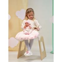 Llorens 73808 Realistická bábika bábätko s celovinylovým telom 40 cm 5