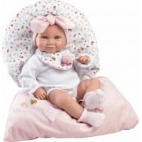 Llorens 73901 New born dievčatko realistická bábika bábätko s celovinylovým telom 40 cm 2