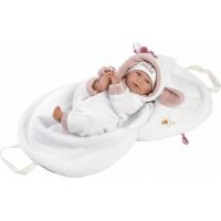 Llorens 74048 New born realistická bábika bábätko so zvukmi a mäkkým látkovým telom 42 cm 3