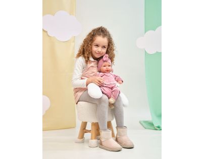 Llorens 74118 Realistická bábika bábätko so zvukmi a mäkkým látkovým telom 42 cm