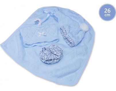 Llorens M26-293 Oblečenie pre bábiku bábätko New born veľkosti 26 cm