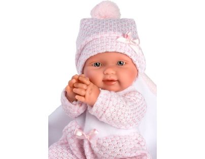 Llorens M26-310 Oblečenie pre bábiku bábätko New born veľkosti 26 cm