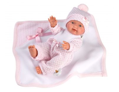 Llorens M26-310 Oblečenie pre bábiku bábätko New born veľkosti 26 cm