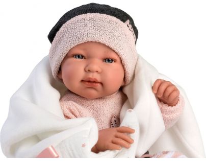 Llorens M843-26 Oblečenie pre bábiku bábätko New born veľkosti 43-44 cm