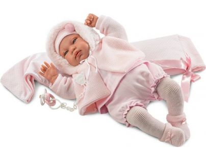 Llorens Oblečenie pre bábiku bábätko New born veľkosti 43-44 cm