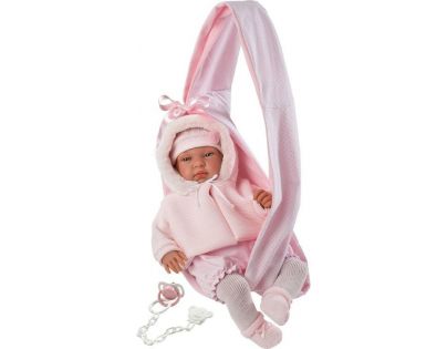 Llorens Oblečenie pre bábiku bábätko New born veľkosti 43-44 cm