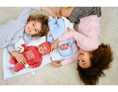 Llorens M844-54 oblečenie pre bábiku bábätko New born veľkosti 43-44 cm