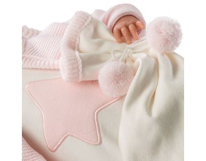 Llorens bábika New Born spiaca 74046