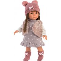 Llorens bábika Sara v ružovej čiapke 2