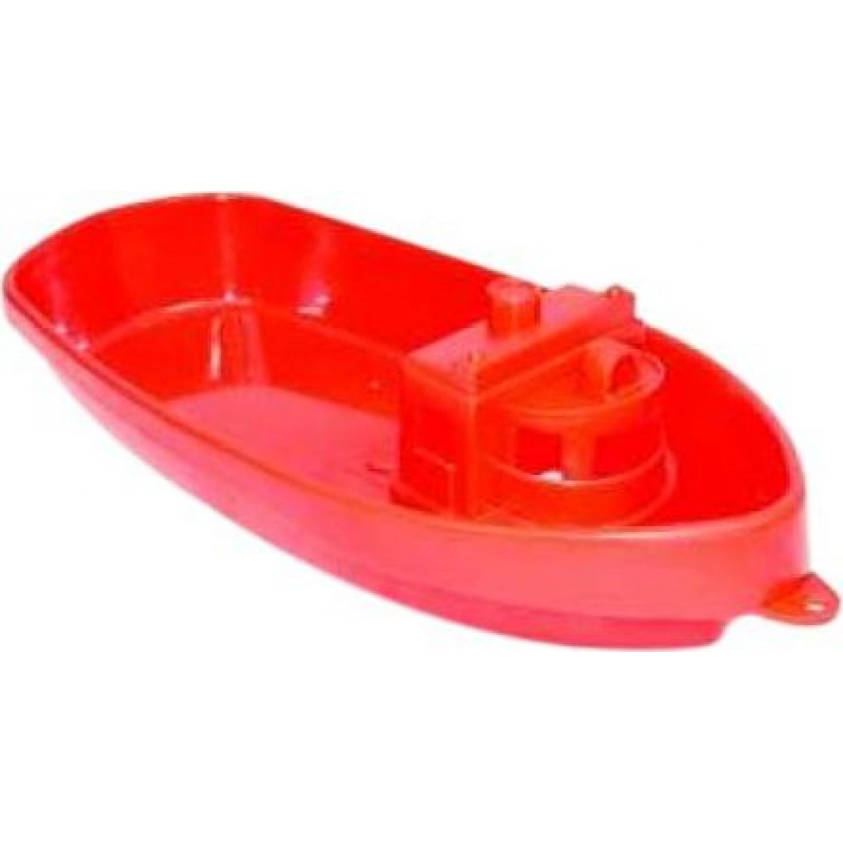 Loď do vody plastová 38cm červená