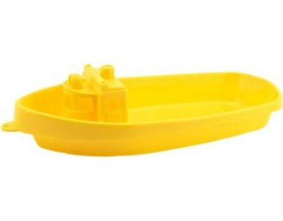 Loď do vody plastová 38 cm žltá