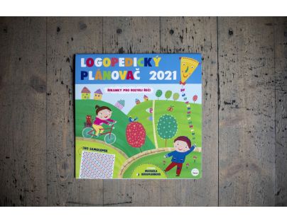 Scrumage Logopedický plánovač 2021 se samolepkami