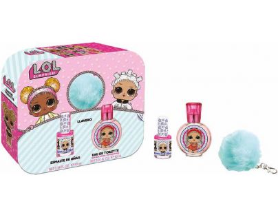 LOL darčeková sada EDT 30ml, lak na nechty, kľúčenka