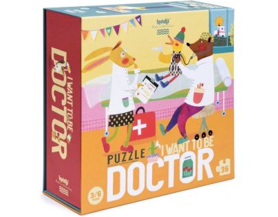 Londji Puzzle Chcem byť doktorom 36 dielikov