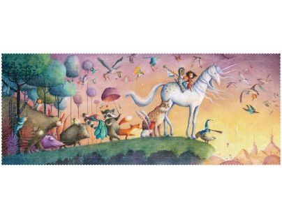 Londji Puzzle trblietavé Unicorn 350 dielikov