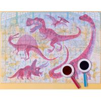 Londji Puzzle veľké Svet dinosaurov 200 dielikov