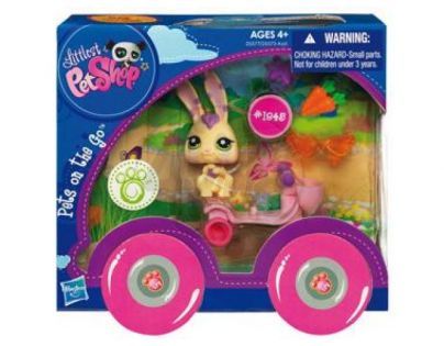 LPS - Zvířátka s dopravním prostředkem Hasbro 25573