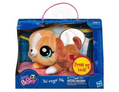 LPS Plyšová zvířátka s pohybujícím se ocáskem Hasbro - Králík