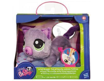 LPS Plyšová zvířátka s pohybujícím se ocáskem Hasbro - Pes