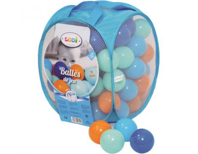 Ludi Loptičky modré a oranžové 75 ks