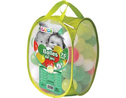 Ludi loptičky zelené 75 ks
