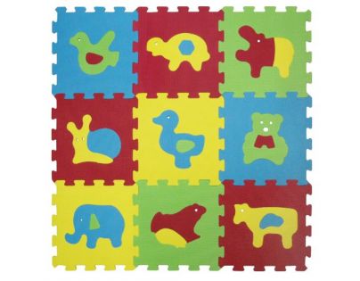Ludi Puzzle penové Basic zvieratka 9 dielkov