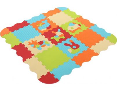 Ludi Puzzle penové Zvieratká 120 x 120 cm