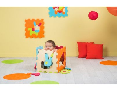 Ludi Puzzle penové Zvieratká 120 x 120 cm