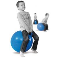 Ludi Skákacia lopta 45 cm modrá - Poškodený obal 2