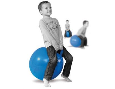 Ludi Skákacia lopta 45 cm modrá - Poškodený obal