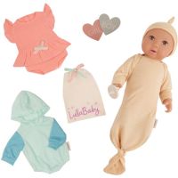 LullaBaby Bábika 35 cm s prekvapením Gender Reveal