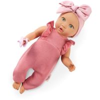 LullaBaby Bábika 35 cm v overale s čelenkou Lila II 3