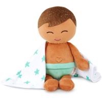LullaBaby Bábika plyšová do vane chlapec Light Brown Hair 2