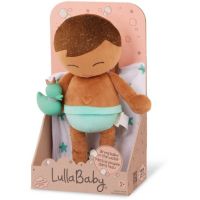LullaBaby Bábika plyšová do vane chlapec Light Brown Hair