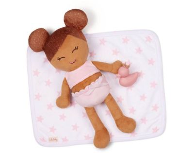 LullaBaby Bábika plyšová do vane LIght Brown Hair