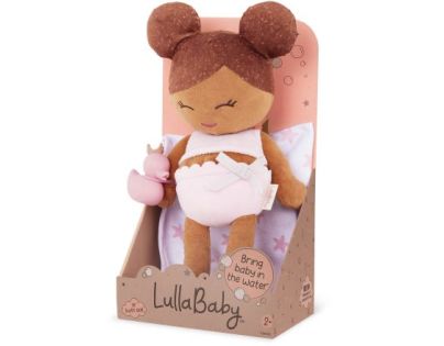 LullaBaby Bábika plyšová do vane LIght Brown Hair