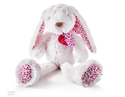 Lumpin Zajac Ella biely veľký 38 cm